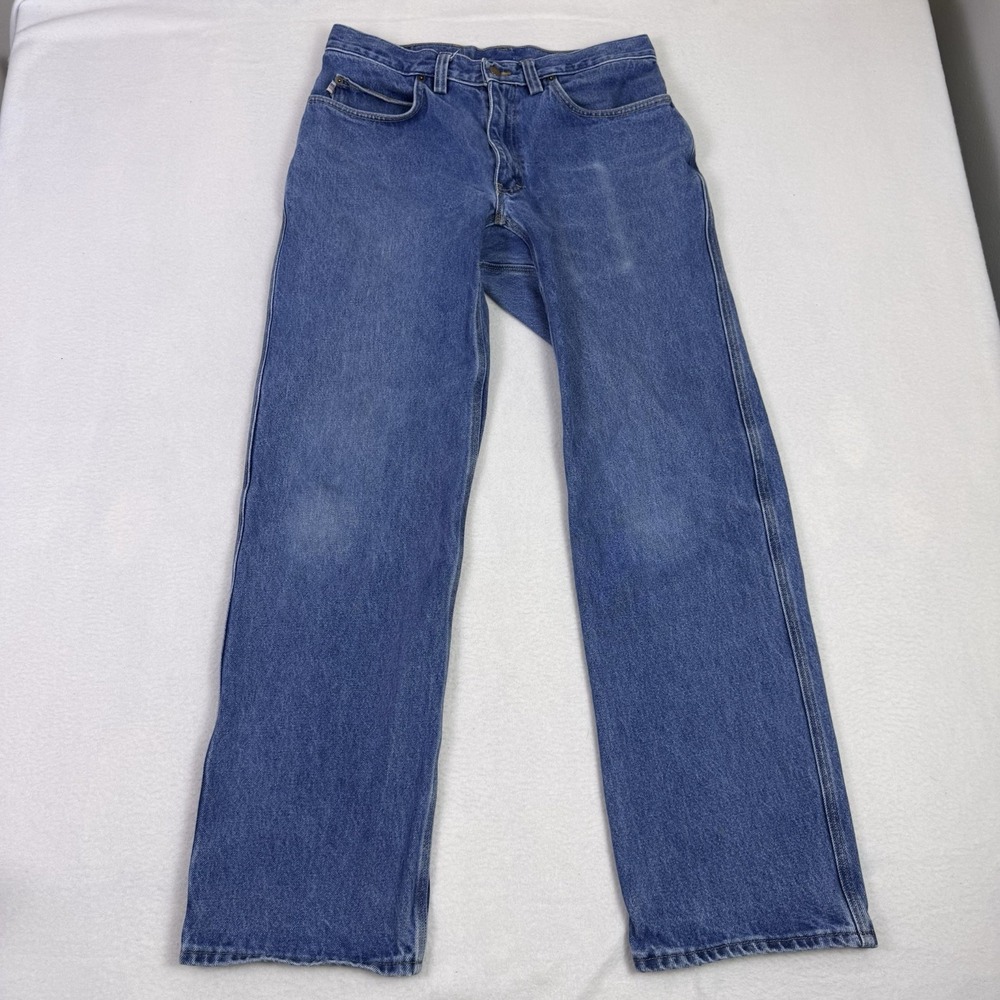 Duluth Trading Co Mens 32x34 Ballroom Straight Denim‎ Work Pants 84011 USA